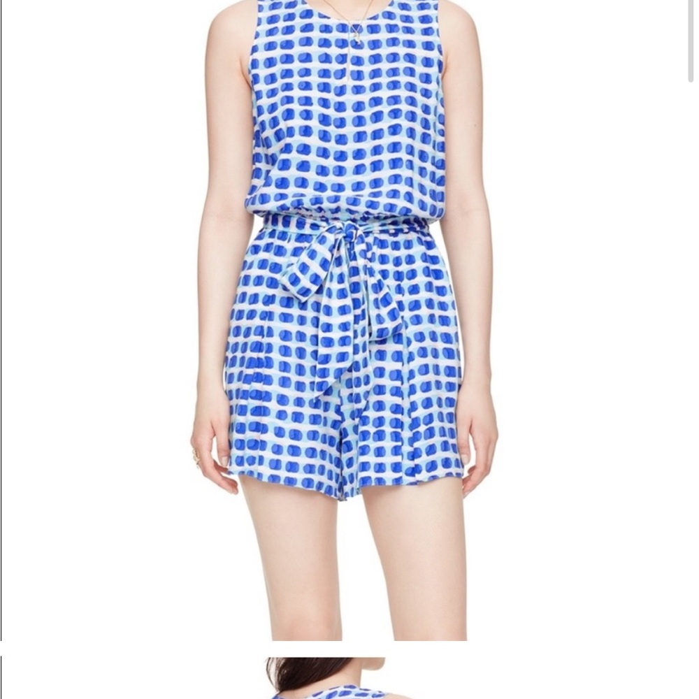 Kate Spade island stamp romper